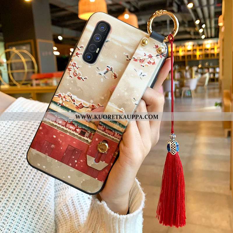 Kuori Oppo Reno 3 Pro, Kuoret Oppo Reno 3 Pro, Kotelo Oppo Reno 3 Pro Pehmeä Neste Tuuli Fringed Pun