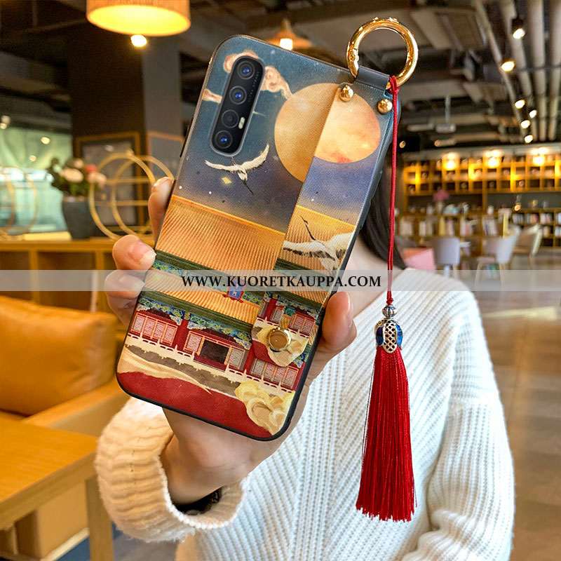 Kuori Oppo Reno 3 Pro, Kuoret Oppo Reno 3 Pro, Kotelo Oppo Reno 3 Pro Pehmeä Neste Tuuli Fringed Pun