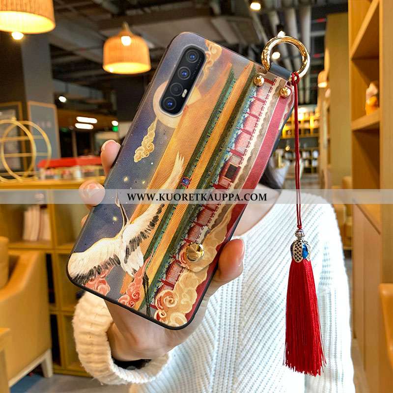 Kuori Oppo Reno 3 Pro, Kuoret Oppo Reno 3 Pro, Kotelo Oppo Reno 3 Pro Pehmeä Neste Tuuli Fringed Pun