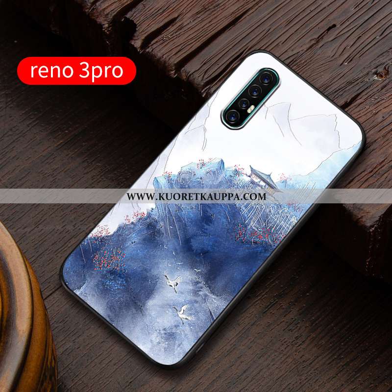 Kuori Oppo Reno 3 Pro, Kuoret Oppo Reno 3 Pro, Kotelo Oppo Reno 3 Pro Pesty Suede Persoonallisuus Si