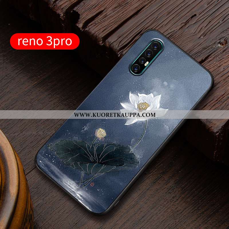 Kuori Oppo Reno 3 Pro, Kuoret Oppo Reno 3 Pro, Kotelo Oppo Reno 3 Pro Pesty Suede Persoonallisuus Si
