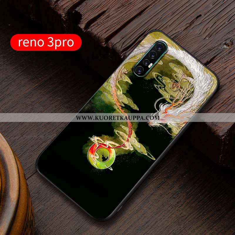 Kuori Oppo Reno 3 Pro, Kuoret Oppo Reno 3 Pro, Kotelo Oppo Reno 3 Pro Pesty Suede Persoonallisuus Si