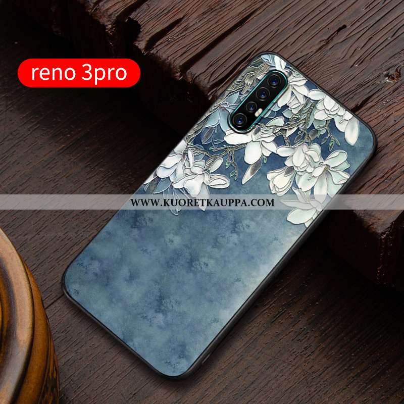 Kuori Oppo Reno 3 Pro, Kuoret Oppo Reno 3 Pro, Kotelo Oppo Reno 3 Pro Pesty Suede Persoonallisuus Si