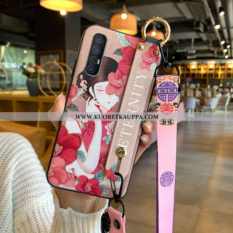 Kuori Oppo Reno 3 Pro, Kuoret Oppo Reno 3 Pro, Kotelo Oppo Reno 3 Pro Ripustettavat Koristeet Puheli