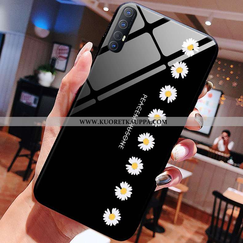 Kuori Oppo Reno 3 Pro, Kuoret Oppo Reno 3 Pro, Kotelo Oppo Reno 3 Pro Silikoni Lasi Karkaisu Tila Lo