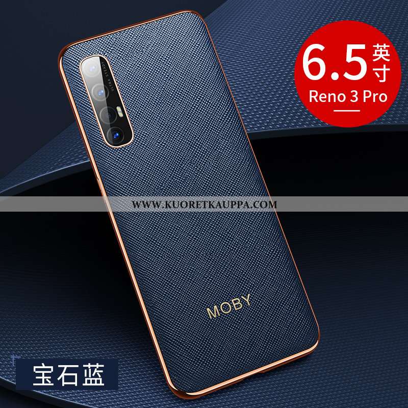 Kuori Oppo Reno 3 Pro, Kuoret Oppo Reno 3 Pro, Kotelo Oppo Reno 3 Pro Suojaus Aito Nahka Net Red Lii
