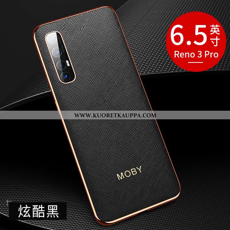 Kuori Oppo Reno 3 Pro, Kuoret Oppo Reno 3 Pro, Kotelo Oppo Reno 3 Pro Suojaus Aito Nahka Net Red Lii