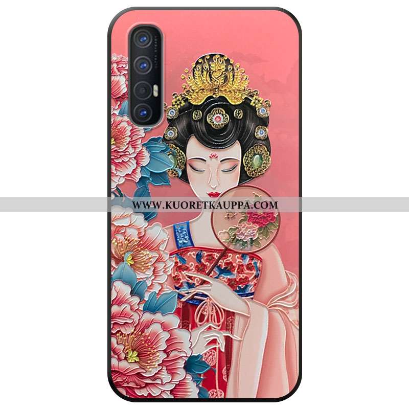 Kuori Oppo Reno 3 Pro, Kuoret Oppo Reno 3 Pro, Kotelo Oppo Reno 3 Pro Suojaus Fringed Puhelimen Pink