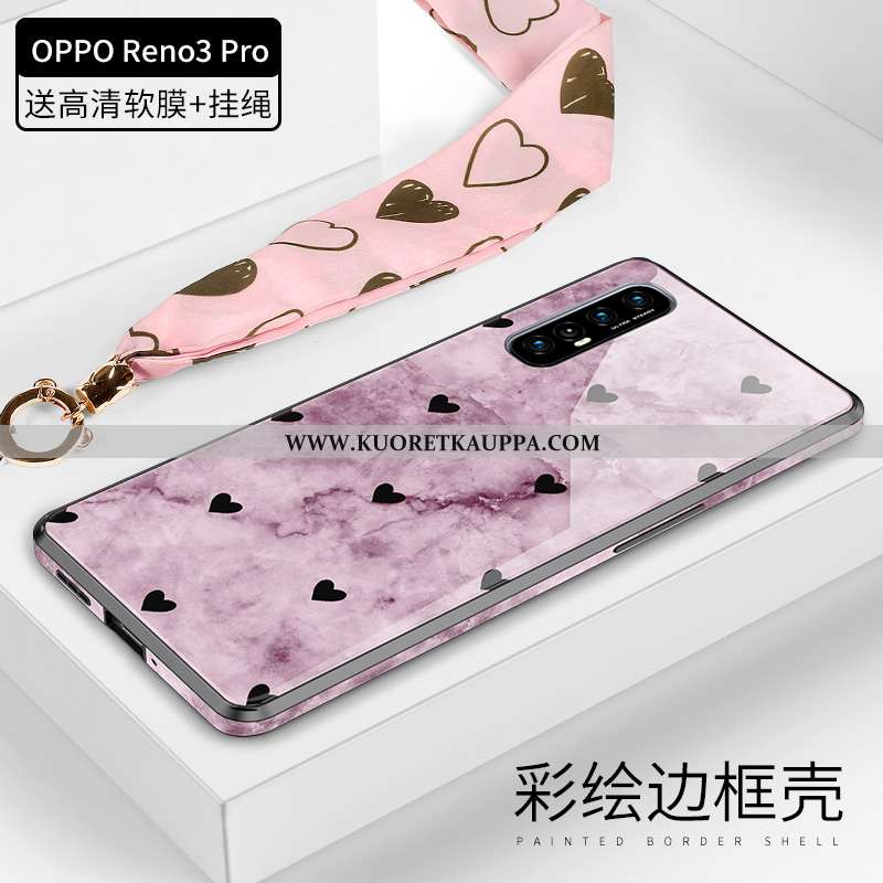 Kuori Oppo Reno 3 Pro, Kuoret Oppo Reno 3 Pro, Kotelo Oppo Reno 3 Pro Suojaus Lasi Silikoni All Incl