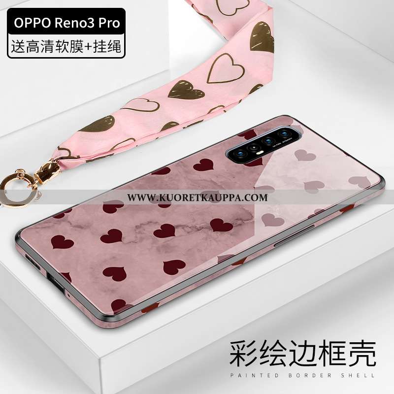 Kuori Oppo Reno 3 Pro, Kuoret Oppo Reno 3 Pro, Kotelo Oppo Reno 3 Pro Suojaus Lasi Silikoni All Incl