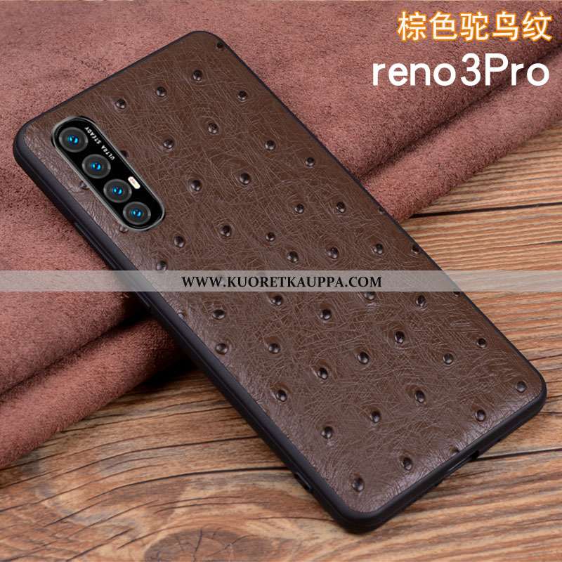 Kuori Oppo Reno 3 Pro, Kuoret Oppo Reno 3 Pro, Kotelo Oppo Reno 3 Pro Suojaus Nahkakuori Liiketoimin