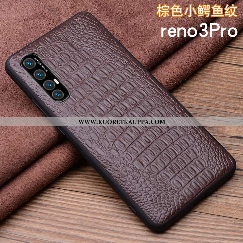 Kuori Oppo Reno 3 Pro, Kuoret Oppo Reno 3 Pro, Kotelo Oppo Reno 3 Pro Suojaus Nahkakuori Liiketoimin