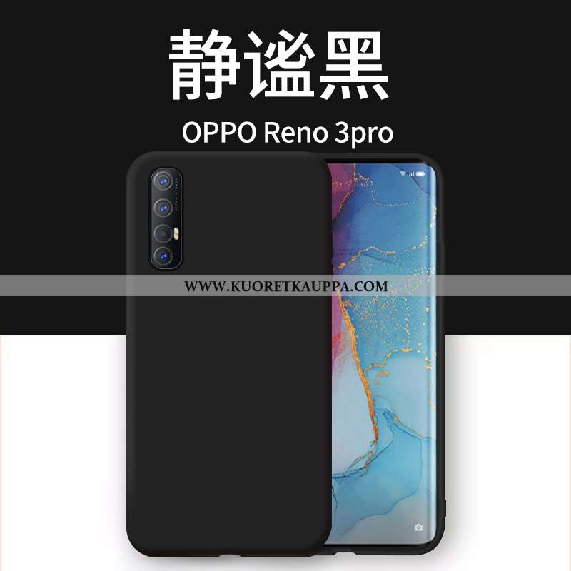 Kuori Oppo Reno 3 Pro, Kuoret Oppo Reno 3 Pro, Kotelo Oppo Reno 3 Pro Ultra Valo Oranssi Murtumaton