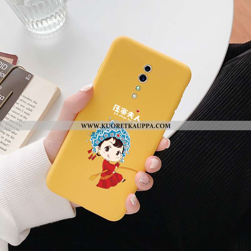 Kuori Oppo Reno Z, Kuoret Oppo Reno Z, Kotelo Oppo Reno Z Persoonallisuus Luova Rakastunut Keltainen