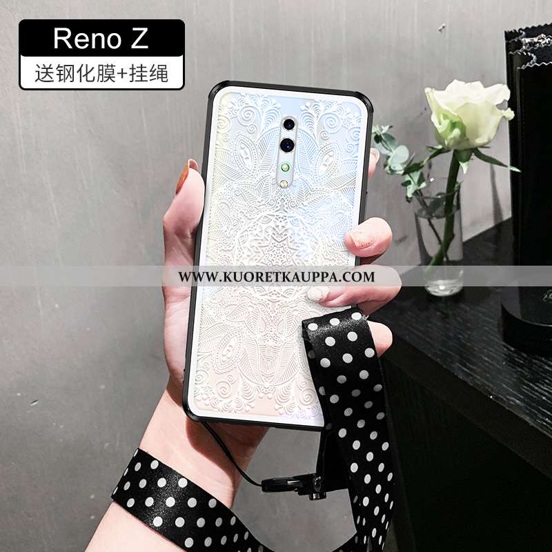 Kuori Oppo Reno Z, Kuoret Oppo Reno Z, Kotelo Oppo Reno Z Silikoni Lasi All Inclusive Läpinäkyvä Val