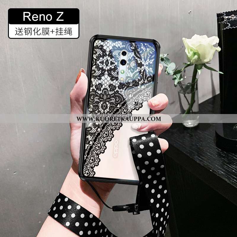 Kuori Oppo Reno Z, Kuoret Oppo Reno Z, Kotelo Oppo Reno Z Silikoni Lasi All Inclusive Läpinäkyvä Val