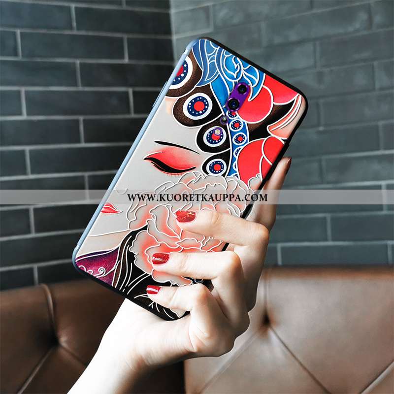Kuori Oppo Reno Z, Kuoret Oppo Reno Z, Kotelo Oppo Reno Z Suojaus Kohokuviointi Jauhe Murtumaton Pek