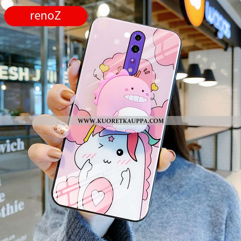 Kuori Oppo Reno Z, Kuoret Oppo Reno Z, Kotelo Oppo Reno Z Suojaus Lasi Persoonallisuus Lohikäärme Ul