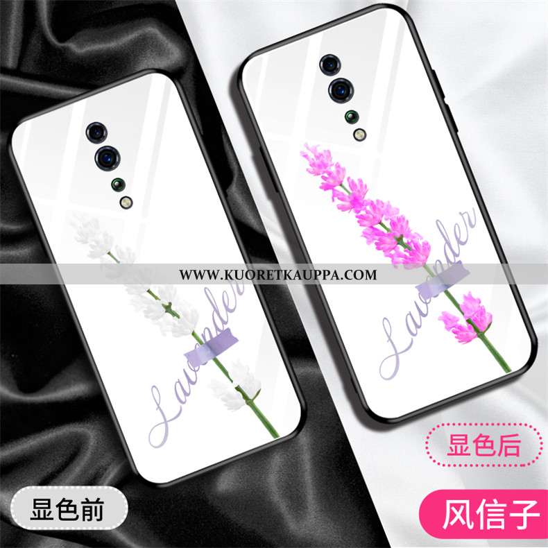 Kuori Oppo Reno Z, Kuoret Oppo Reno Z, Kotelo Oppo Reno Z Suojaus Lasi Suuntaus Valkoinen
