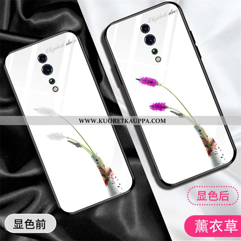 Kuori Oppo Reno Z, Kuoret Oppo Reno Z, Kotelo Oppo Reno Z Suojaus Lasi Suuntaus Valkoinen