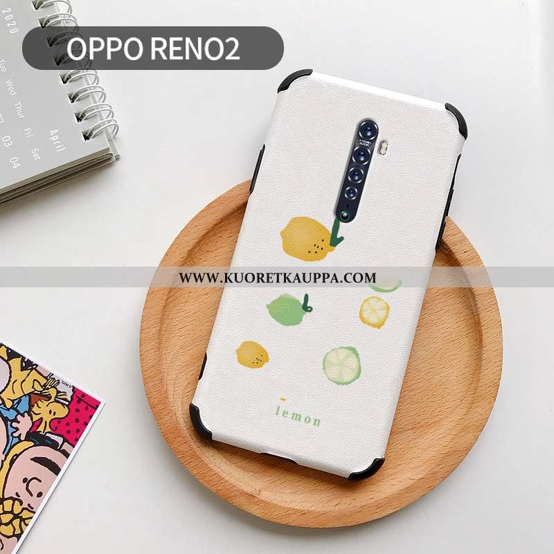 Kuori Oppo Reno2, Kuoret Oppo Reno2, Kotelo Oppo Reno2 Nahkakuori Persoonallisuus Silikoni Murtumato