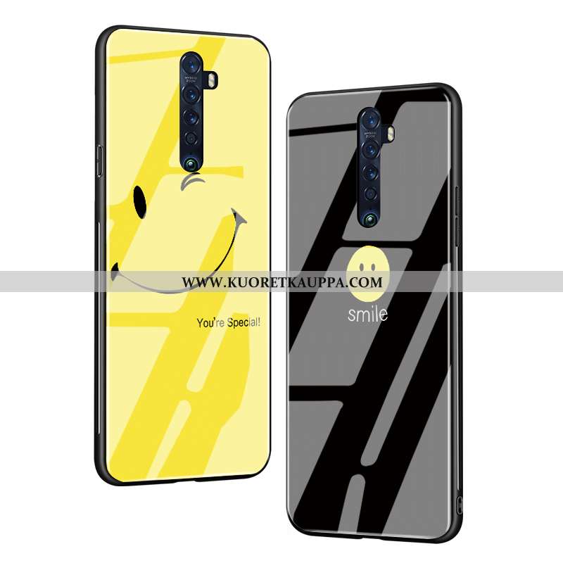 Kuori Oppo Reno2, Kuoret Oppo Reno2, Kotelo Oppo Reno2 Sarjakuva Ihana Uusi Takakansi Keltaiset