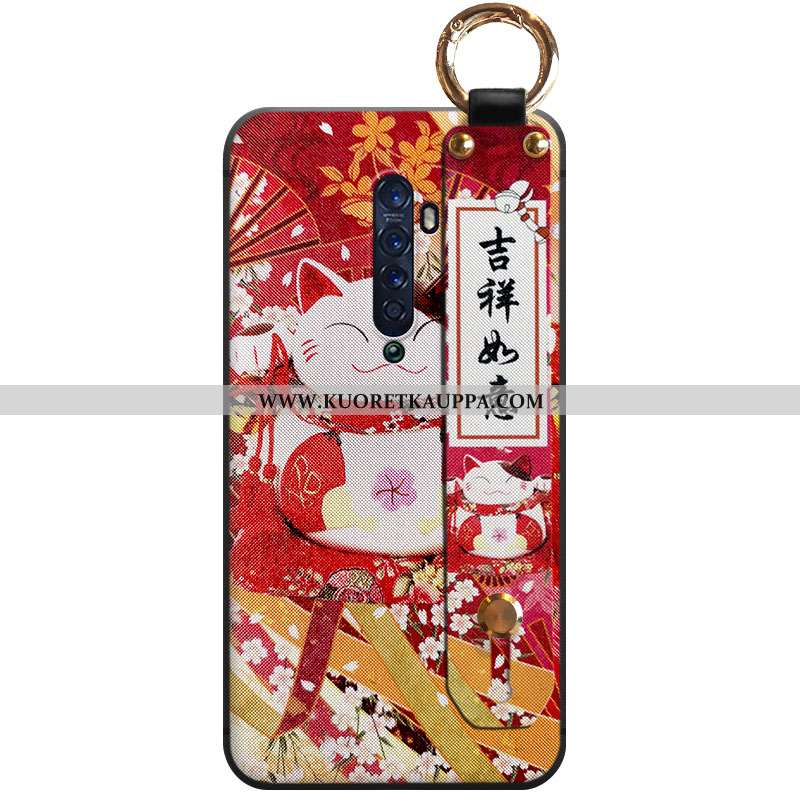 Kuori Oppo Reno2, Kuoret Oppo Reno2, Kotelo Oppo Reno2 Suojaus Ripustettavat Koristeet Punainen Pers