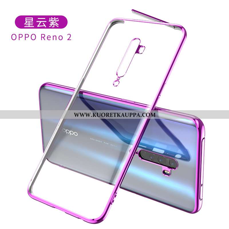 Kuori Oppo Reno2, Kuoret Oppo Reno2, Kotelo Oppo Reno2 Suojaus Tila Suuntaus Violetti