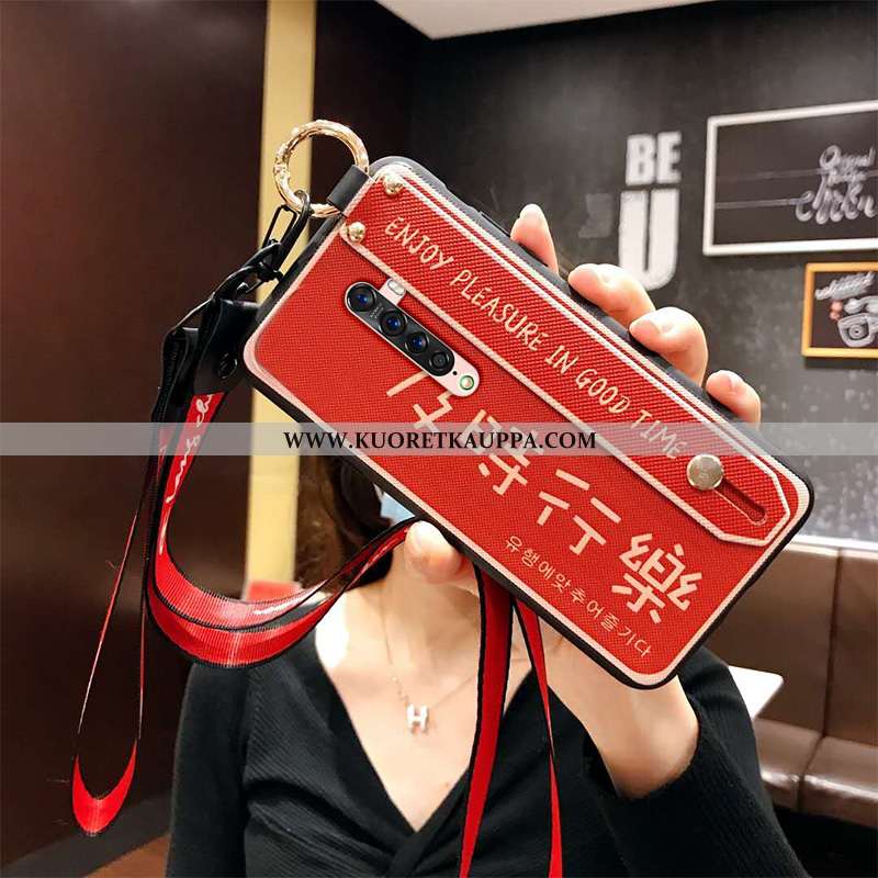 Kuori Oppo Reno2, Kuoret Oppo Reno2, Kotelo Oppo Reno2 Suojaus Ultra Valo Puhelimen Punainen