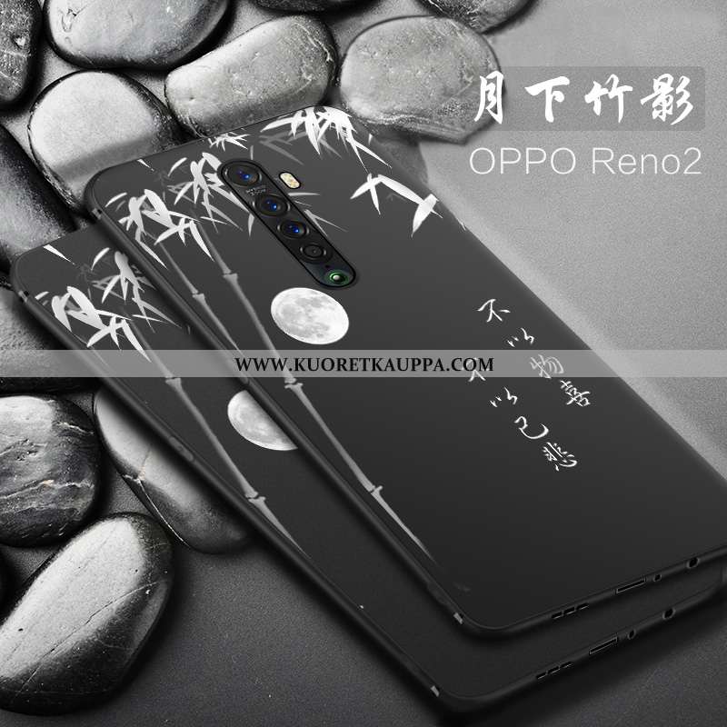 Kuori Oppo Reno2, Kuoret Oppo Reno2, Kotelo Oppo Reno2 Valo Silikoni Suojaus Puhelimen Mustat