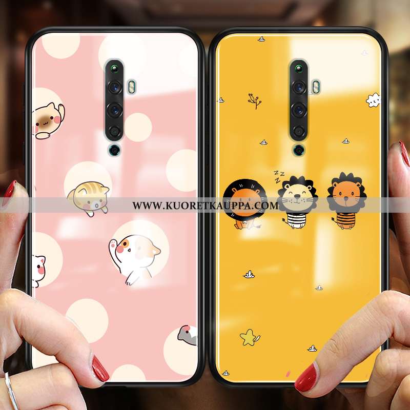 Kuori Oppo Reno2 Z, Kuoret Oppo Reno2 Z, Kotelo Oppo Reno2 Z Ihana Suuntaus Keltainen Net Red Siliko