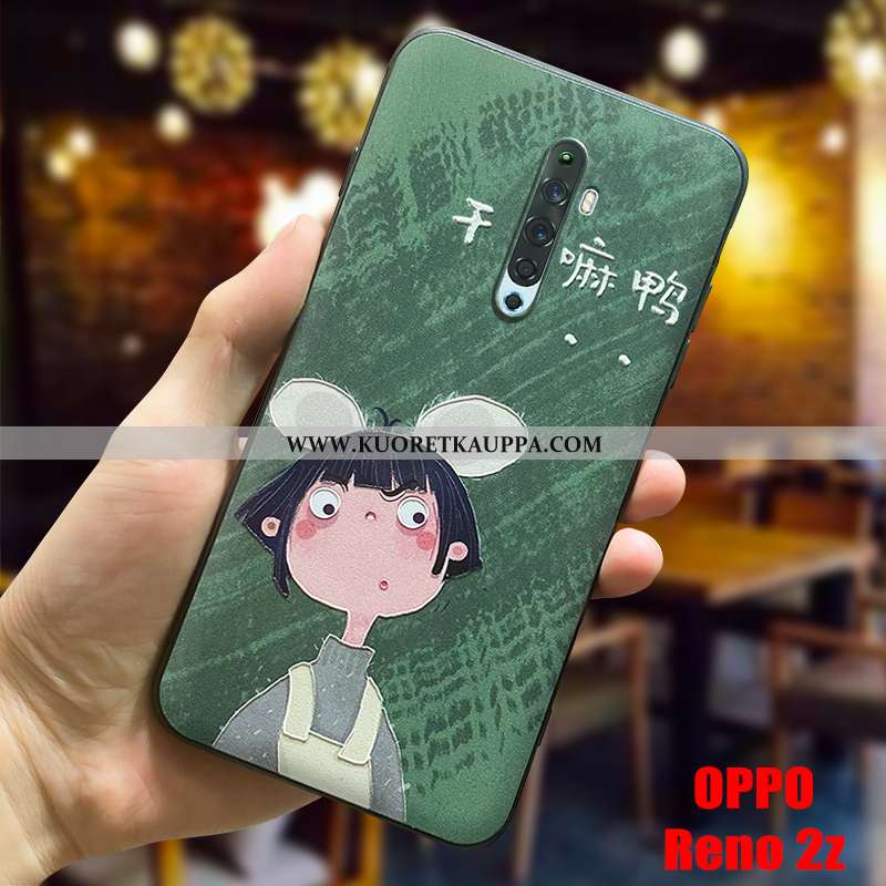 Kuori Oppo Reno2 Z, Kuoret Oppo Reno2 Z, Kotelo Oppo Reno2 Z Pehmeä Neste Valo Persoonallisuus Silik