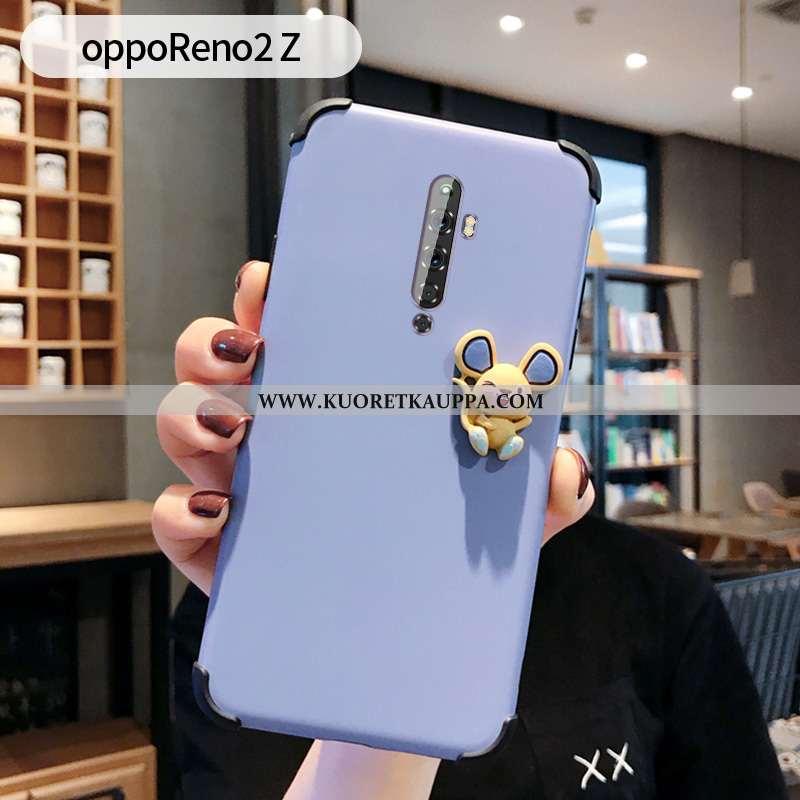 Kuori Oppo Reno2 Z, Kuoret Oppo Reno2 Z, Kotelo Oppo Reno2 Z Sarjakuva Ihana Ulotteinen Pesty Suede 