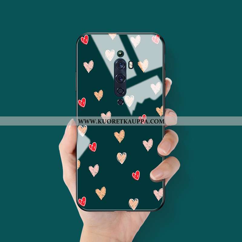 Kuori Oppo Reno2 Z, Kuoret Oppo Reno2 Z, Kotelo Oppo Reno2 Z Silikoni Suojaus Luova Jauhe Pinkki