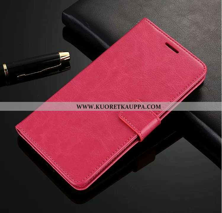 Kuori Oppo Rx17 Neo, Kuoret Oppo Rx17 Neo, Kotelo Oppo Rx17 Neo Salkku Pehmeä Neste Suojaus Nahkakuo