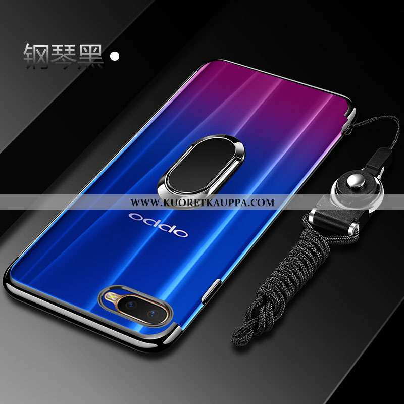 Kuori Oppo Rx17 Neo, Kuoret Oppo Rx17 Neo, Kotelo Oppo Rx17 Neo Tila Pehmeä Neste Suojaus Sininen Pu