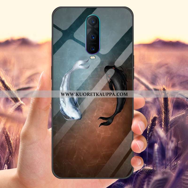 Kuori Oppo Rx17 Pro, Kuoret Oppo Rx17 Pro, Kotelo Oppo Rx17 Pro Lasi Persoonallisuus Karkaisu Muokat