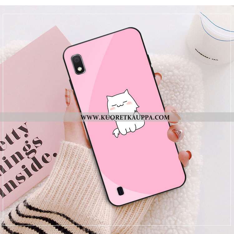 Kuori Samsung Galaxy A10, Kuoret Samsung Galaxy A10, Kotelo Samsung Galaxy A10 Ihana Lasi Sarjakuva 