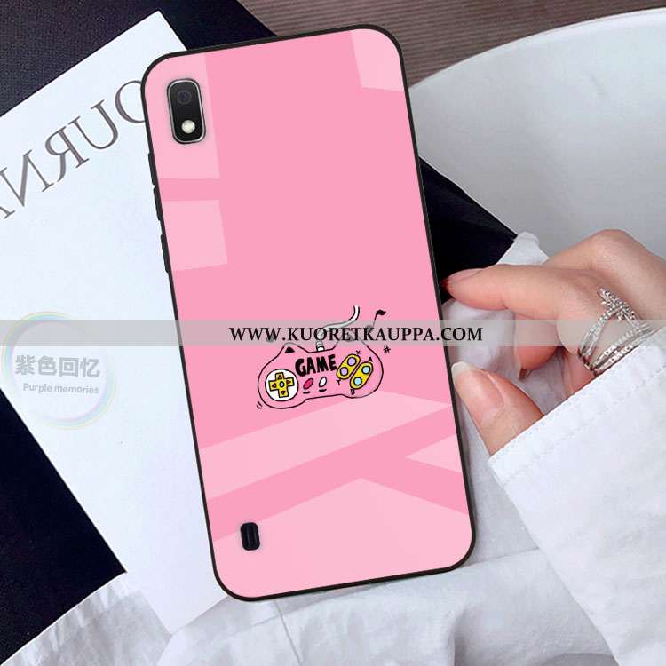 Kuori Samsung Galaxy A10, Kuoret Samsung Galaxy A10, Kotelo Samsung Galaxy A10 Ihana Lasi Sarjakuva 