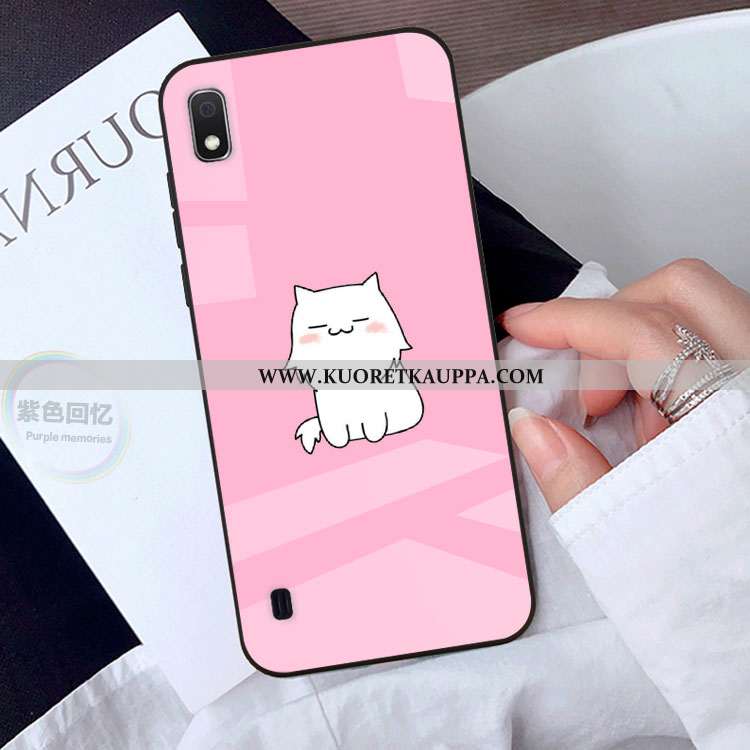 Kuori Samsung Galaxy A10, Kuoret Samsung Galaxy A10, Kotelo Samsung Galaxy A10 Ihana Lasi Sarjakuva 