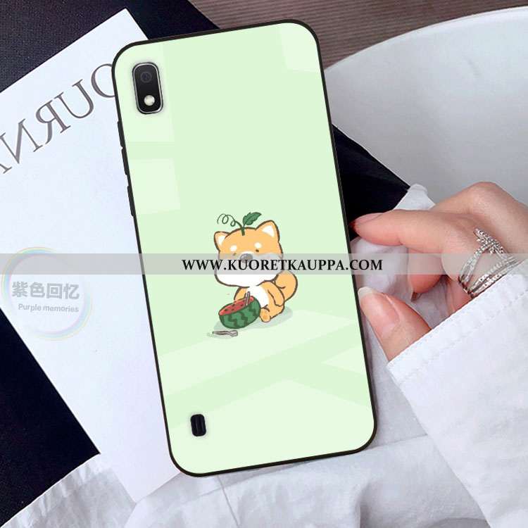 Kuori Samsung Galaxy A10, Kuoret Samsung Galaxy A10, Kotelo Samsung Galaxy A10 Ihana Lasi Sarjakuva 