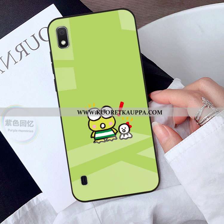 Kuori Samsung Galaxy A10, Kuoret Samsung Galaxy A10, Kotelo Samsung Galaxy A10 Ihana Lasi Sarjakuva 