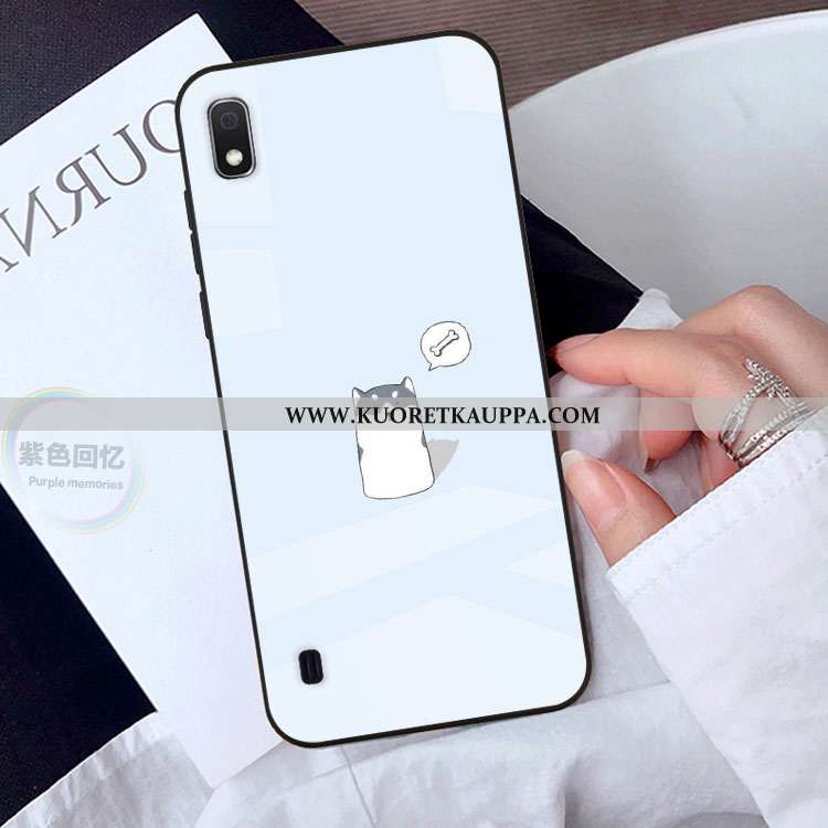 Kuori Samsung Galaxy A10, Kuoret Samsung Galaxy A10, Kotelo Samsung Galaxy A10 Ihana Lasi Sarjakuva 