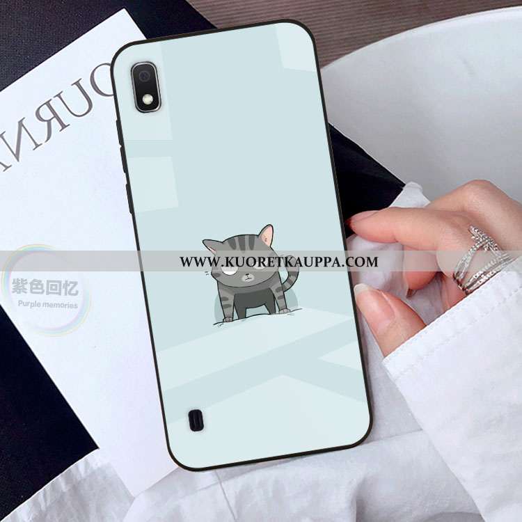 Kuori Samsung Galaxy A10, Kuoret Samsung Galaxy A10, Kotelo Samsung Galaxy A10 Ihana Lasi Sarjakuva 