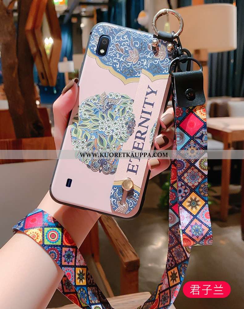 Kuori Samsung Galaxy A10, Kuoret Samsung Galaxy A10, Kotelo Samsung Galaxy A10 Kohokuviointi Ripuste