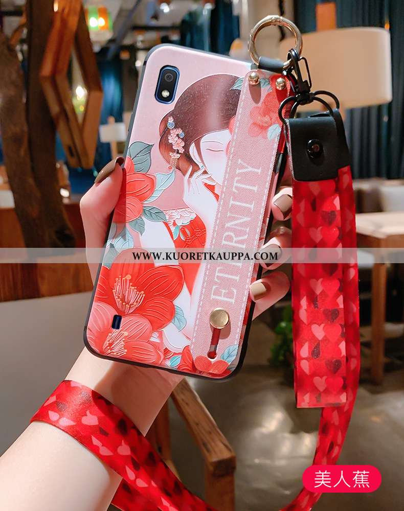 Kuori Samsung Galaxy A10, Kuoret Samsung Galaxy A10, Kotelo Samsung Galaxy A10 Kohokuviointi Ripuste