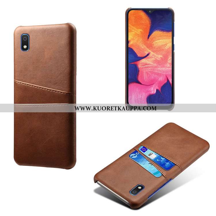 Kuori Samsung Galaxy A10, Kuoret Samsung Galaxy A10, Kotelo Samsung Galaxy A10 Nahka Kukkakuvio Pien