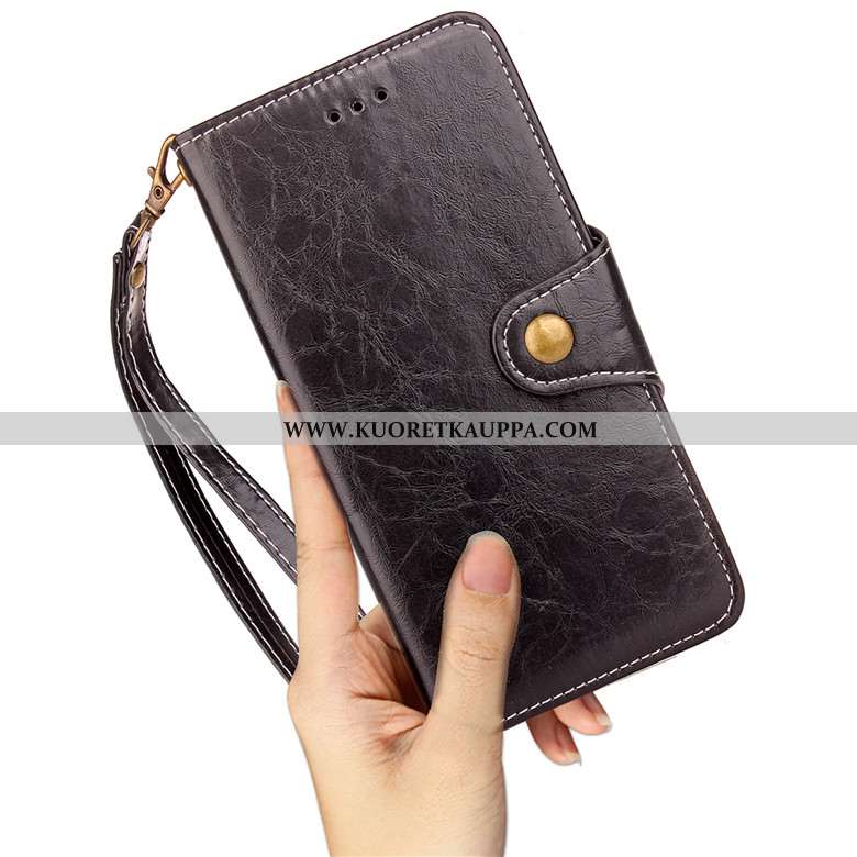 Kuori Samsung Galaxy A10, Kuoret Samsung Galaxy A10, Kotelo Samsung Galaxy A10 Nahkakuori Pehmeä Nes