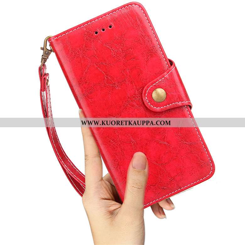 Kuori Samsung Galaxy A10, Kuoret Samsung Galaxy A10, Kotelo Samsung Galaxy A10 Nahkakuori Pehmeä Nes