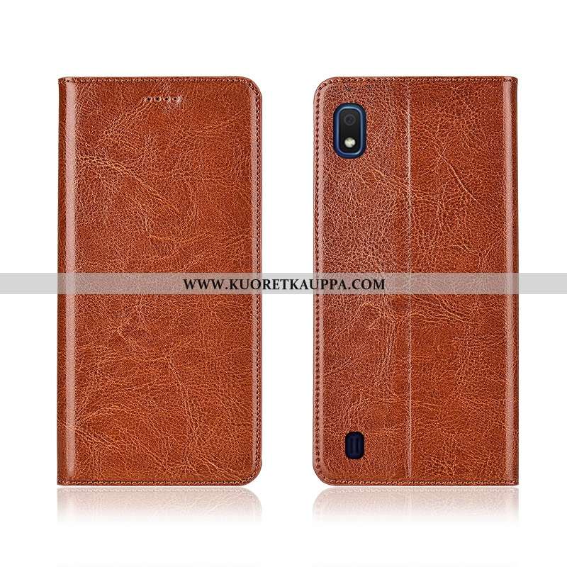 Kuori Samsung Galaxy A10, Kuoret Samsung Galaxy A10, Kotelo Samsung Galaxy A10 Nahkakuori Pesty Sued
